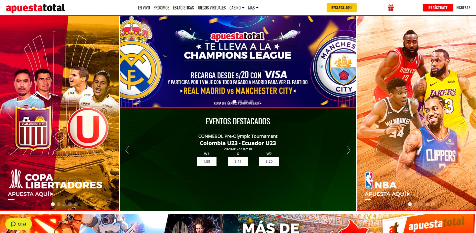 Apuesta Total Plataforma