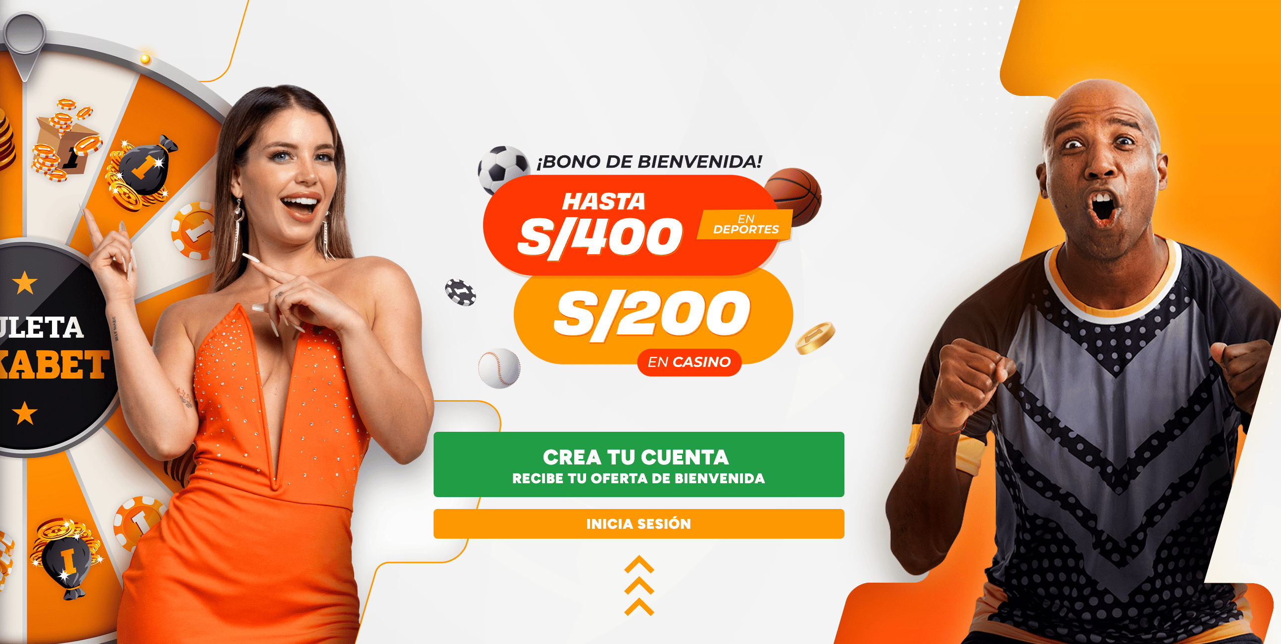 Reg&iacute;strate en Inkabet Per&uacute; y obt&eacute;n tu bono de bienvenida