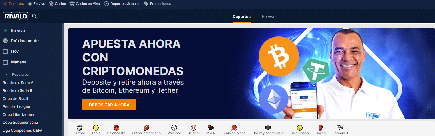 codigo promocional rivalo