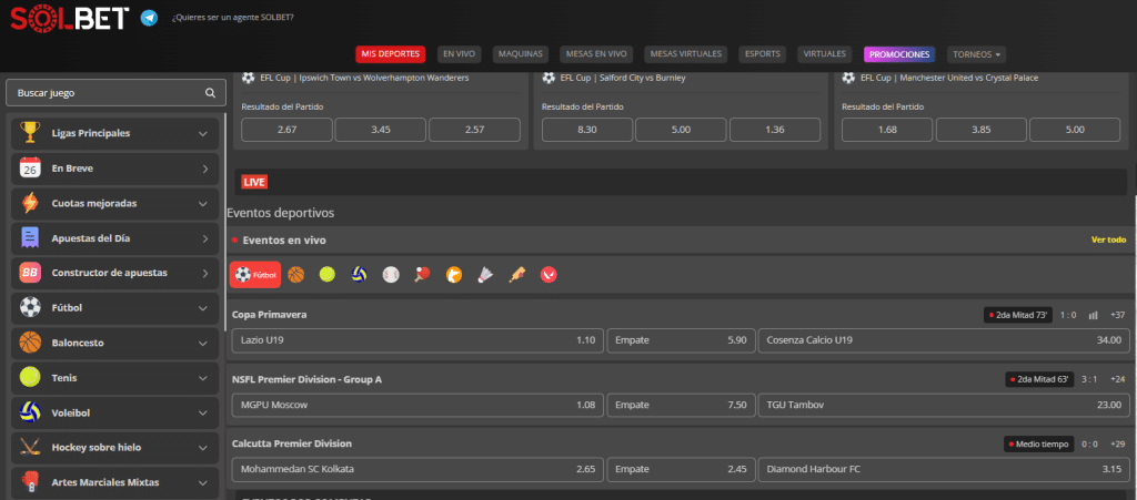 solbet apuestas