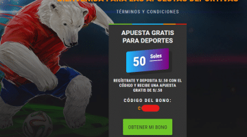 Código bono Coolbet Febrero 2026: S/50 de apuesta gratis