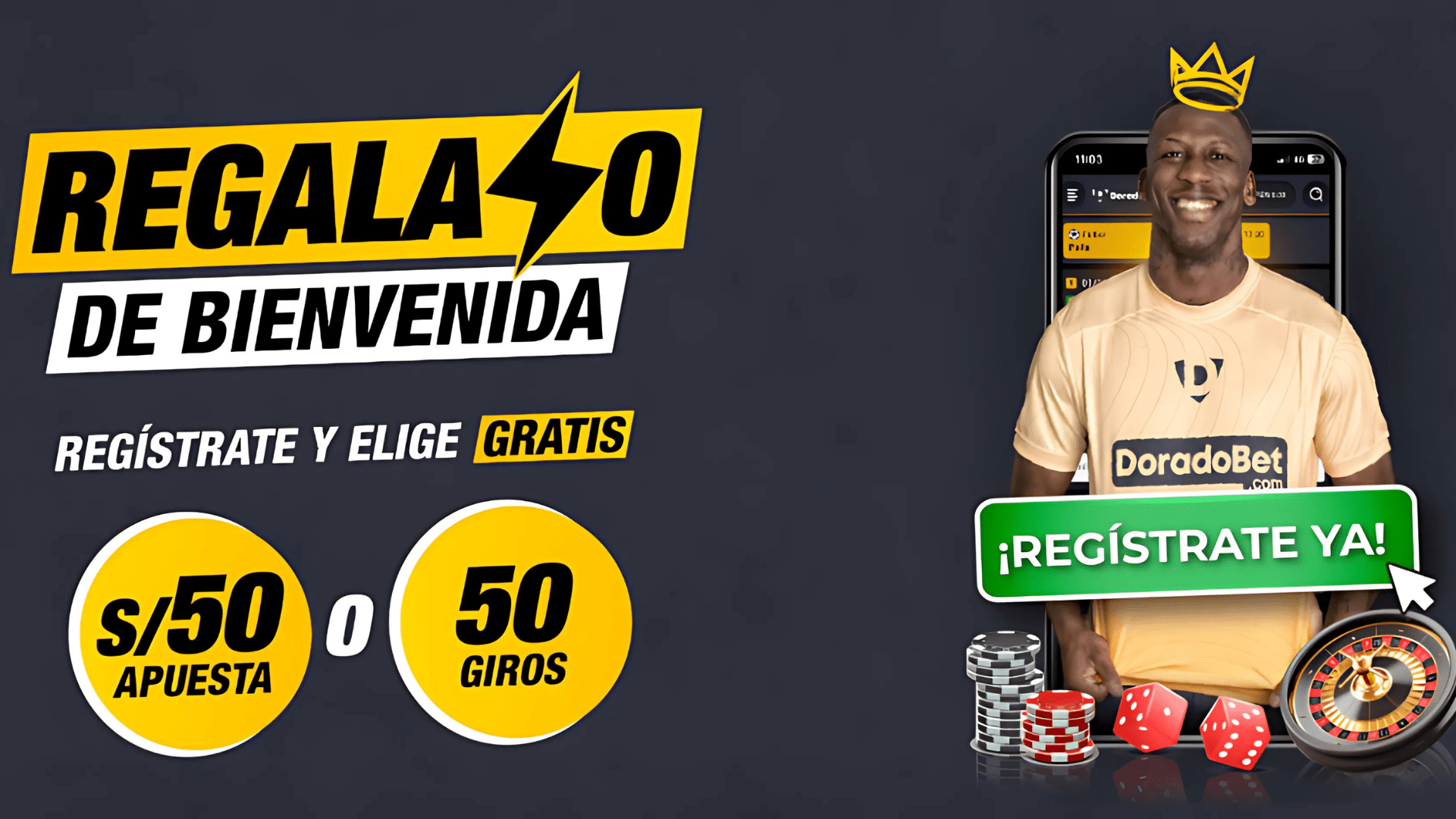 &iquest;Qu&eacute; ofrece el c&oacute;digo promocional Doradobet?