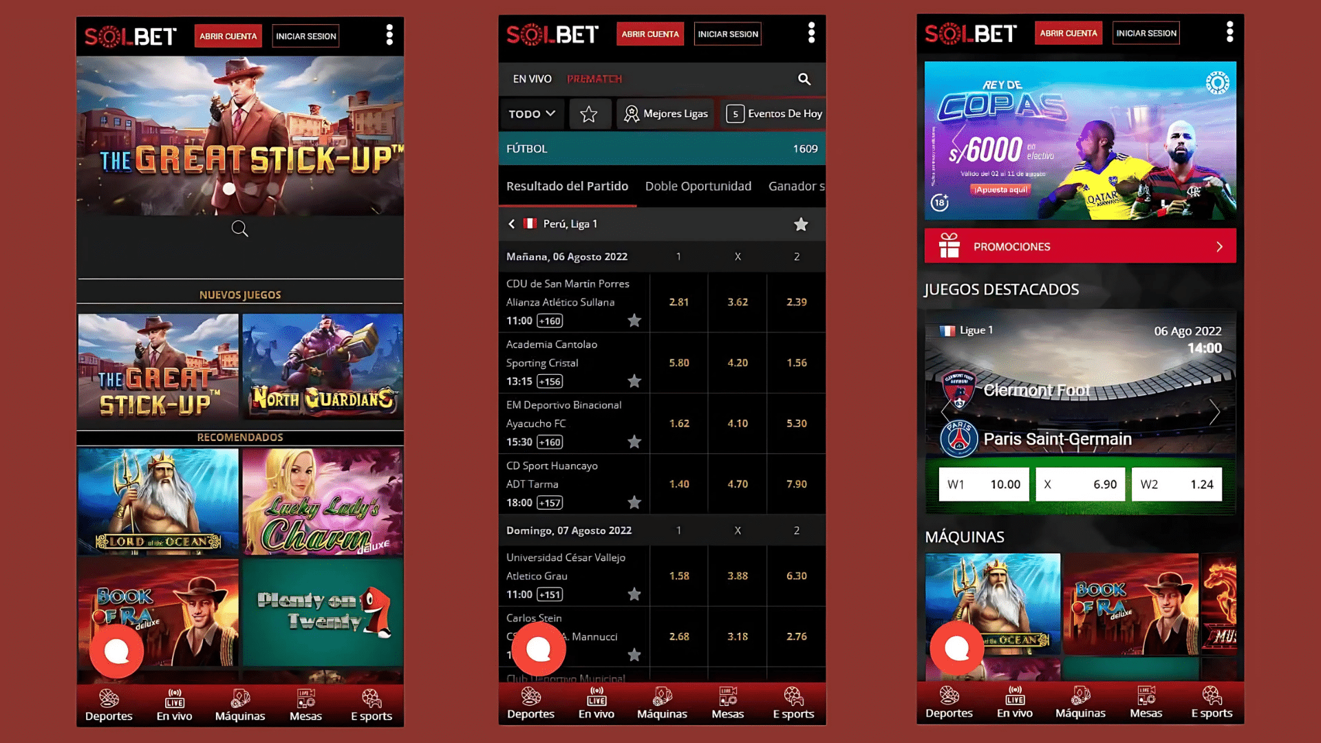 Aplicaci&oacute;n Solbet